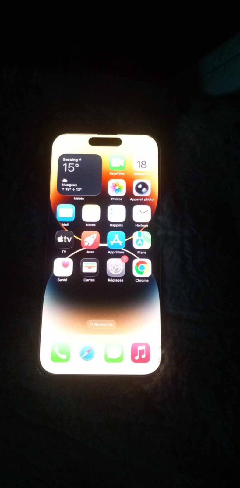 Iphone 14 pro 128go, Enlèvement ou Envoi, Or, Comme neuf, Sans abonnement