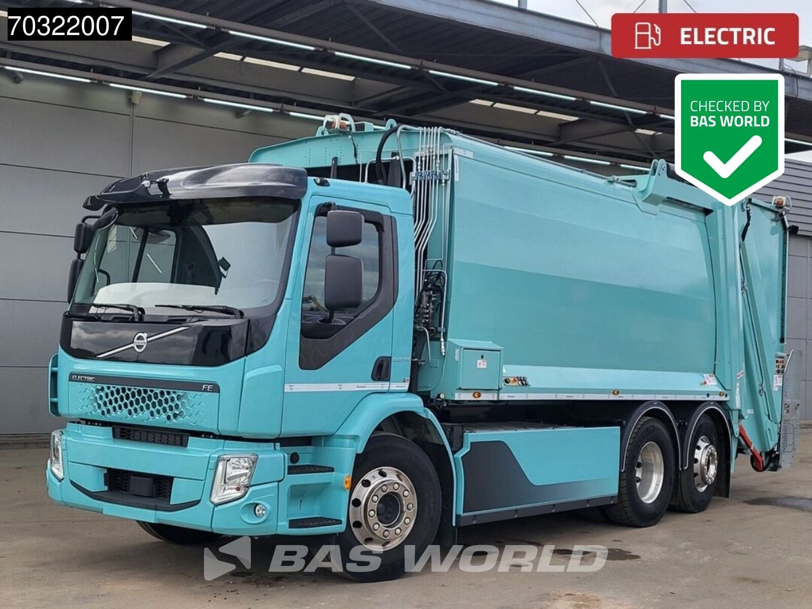 Volvo Electric 6X2 100% Electric 4x66Kw 20m3 OMB Legend E24, Achat, Euro 6, Entreprise, 3 places