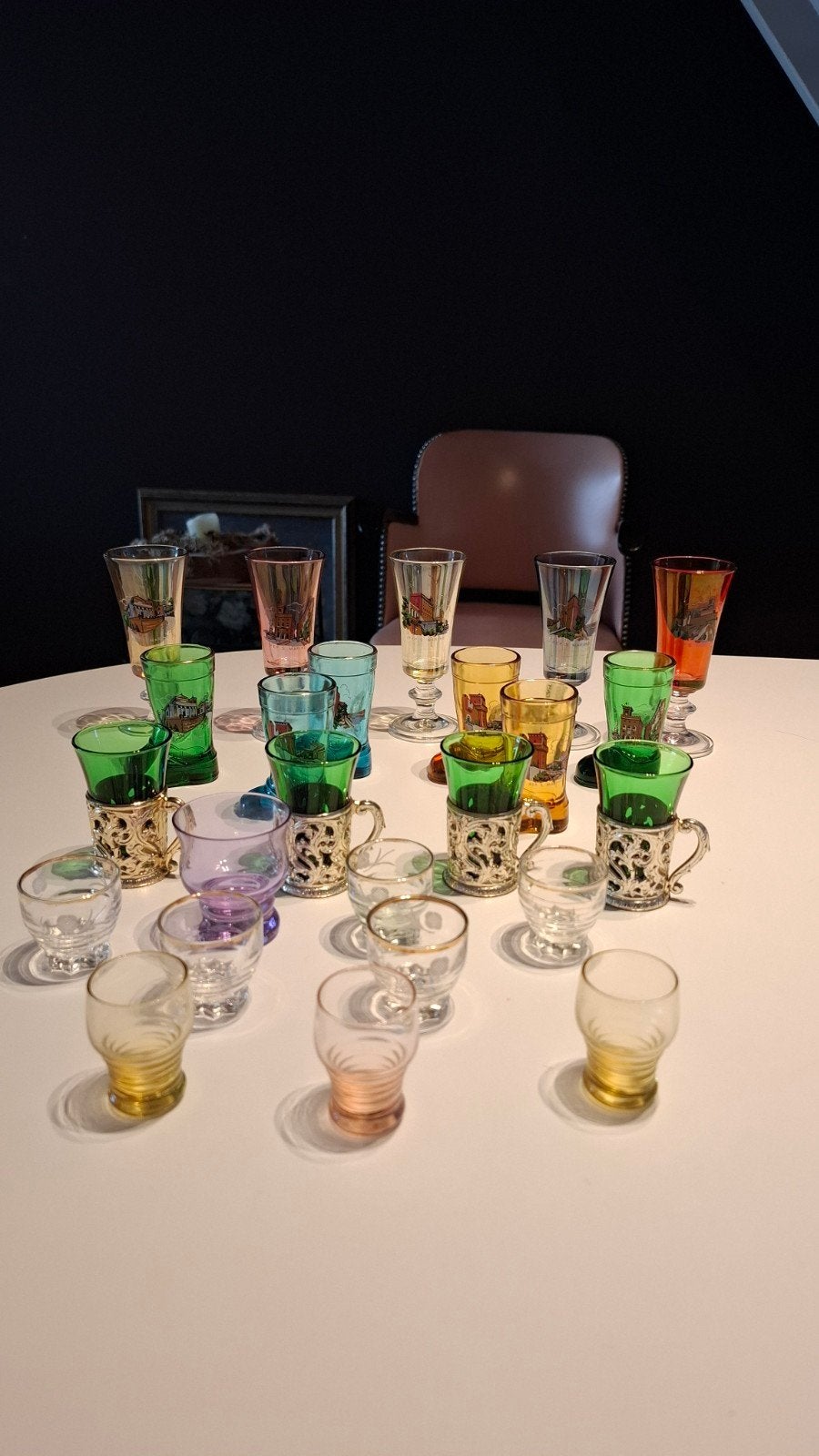 Verres a liqueur et à shot vintage, Enlèvement, Vintage