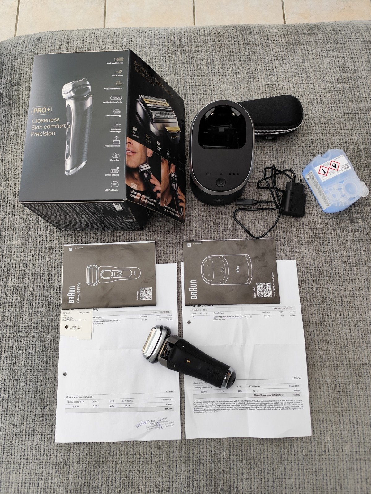 Rasoir Braun Series 9 Pro+ ! NOUVEAU !, Electroménager, Enlèvement, Neuf, Rasage ou Épilation
