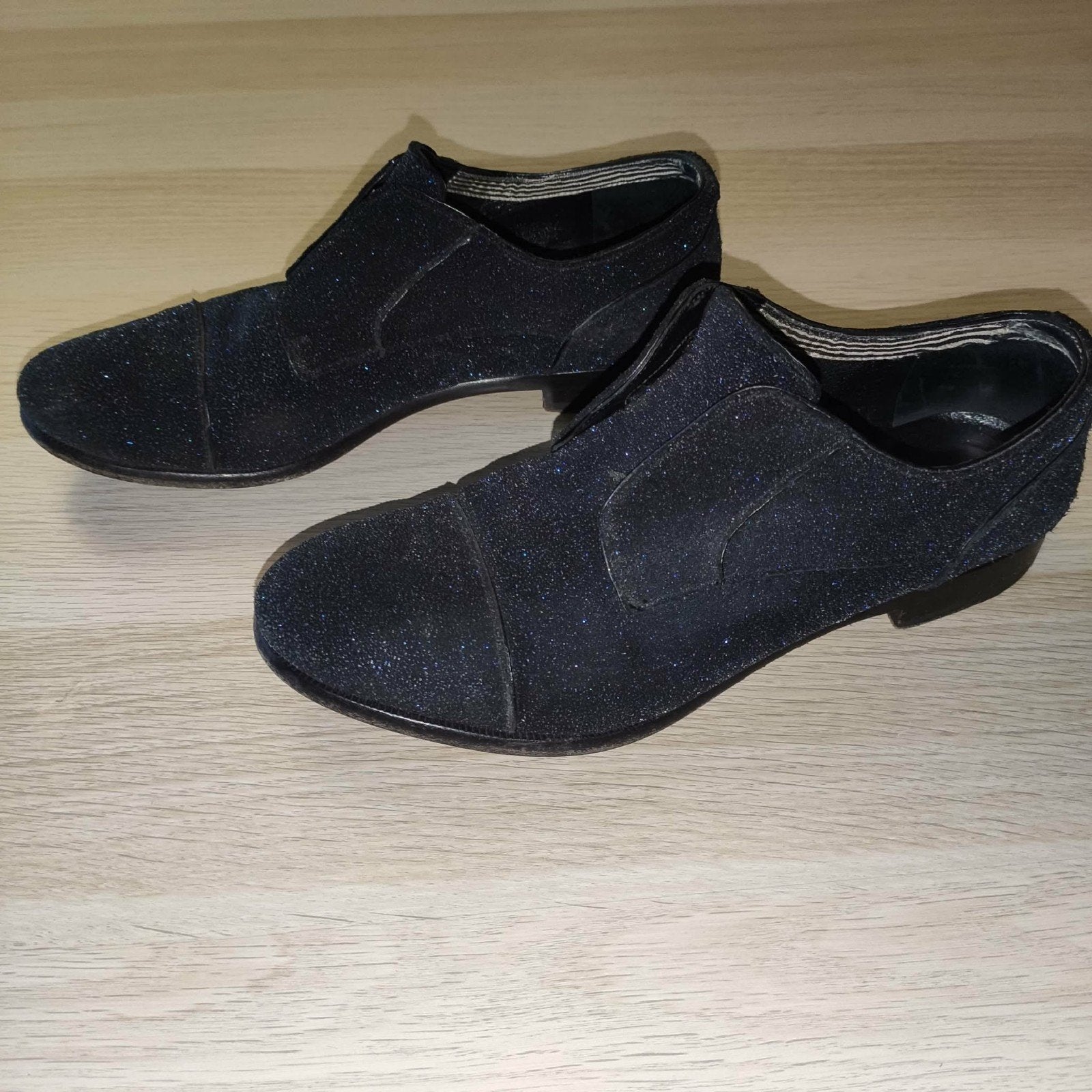 Chics mocassins de marque italienne, Fratelli Rossetti paill, Enlèvement ou Envoi, Fratelli rossetti, Porté, Bleu