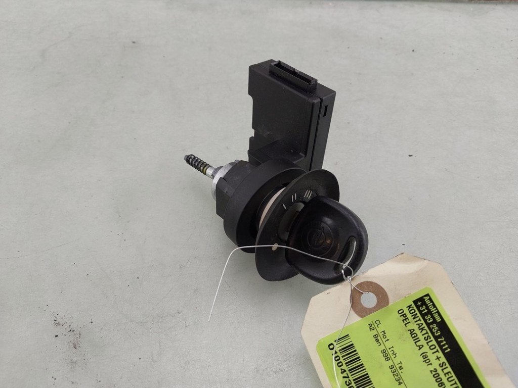 NEIMAN / COMMUTATEUR D ALLUMAGE + CLEF Opel Agila (A), Opel, Opel Automobile GmbH, Utilisé, Kontakt-opel@opel.com