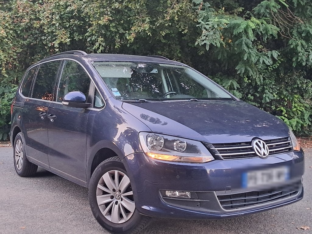 VOLKSWAGEN SHARAN II, Autos, Euro 5, Achat, Boîte manuelle, Noir