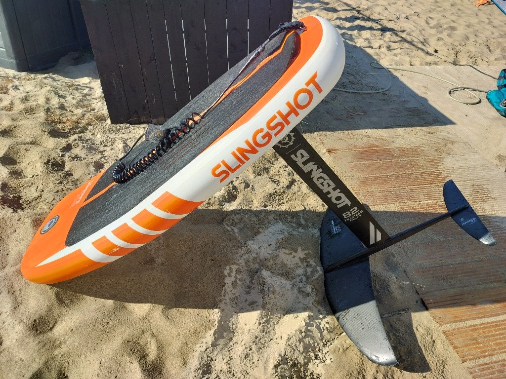 inflatable wing foil board Slingshot, Watersport en Boten, Ophalen, Gebruikt, Wingsurf-board
