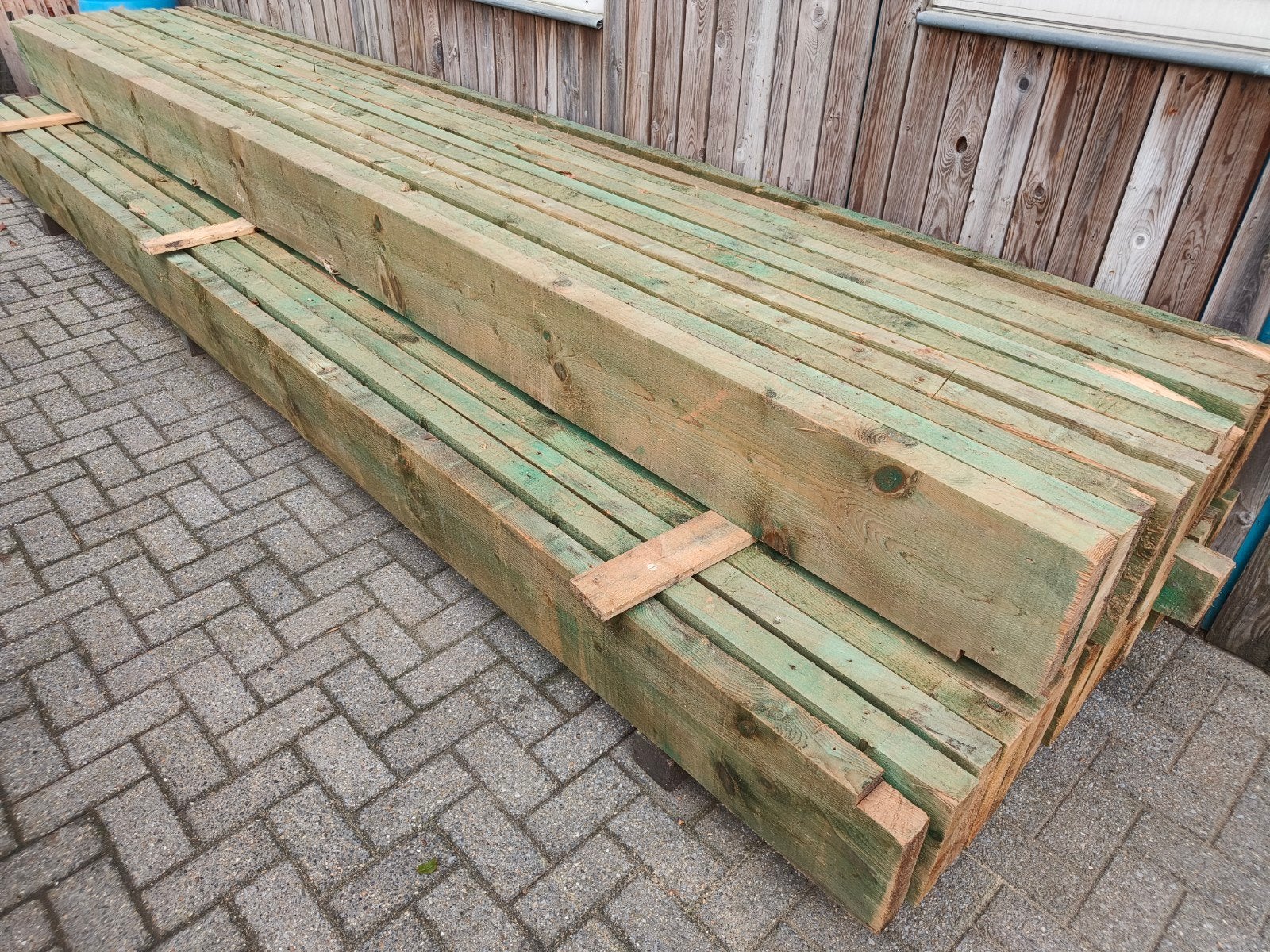 houten balken stalling balk bekisting hout gedrenkt dakhout, Ophalen, Balken