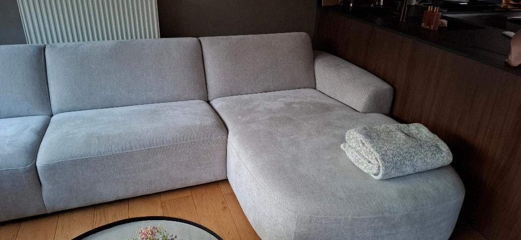 Zetel xooon paar maand oud, Huis en Inrichting, Ophalen, Nieuw, Stof, Scandinavisch
