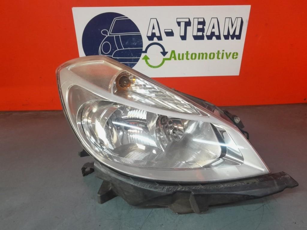 KOPLAMP RECHTS Renault Clio III (BR / CR) (01-2005/12-2014), Auto-onderdelen, Gebruikt, Renault