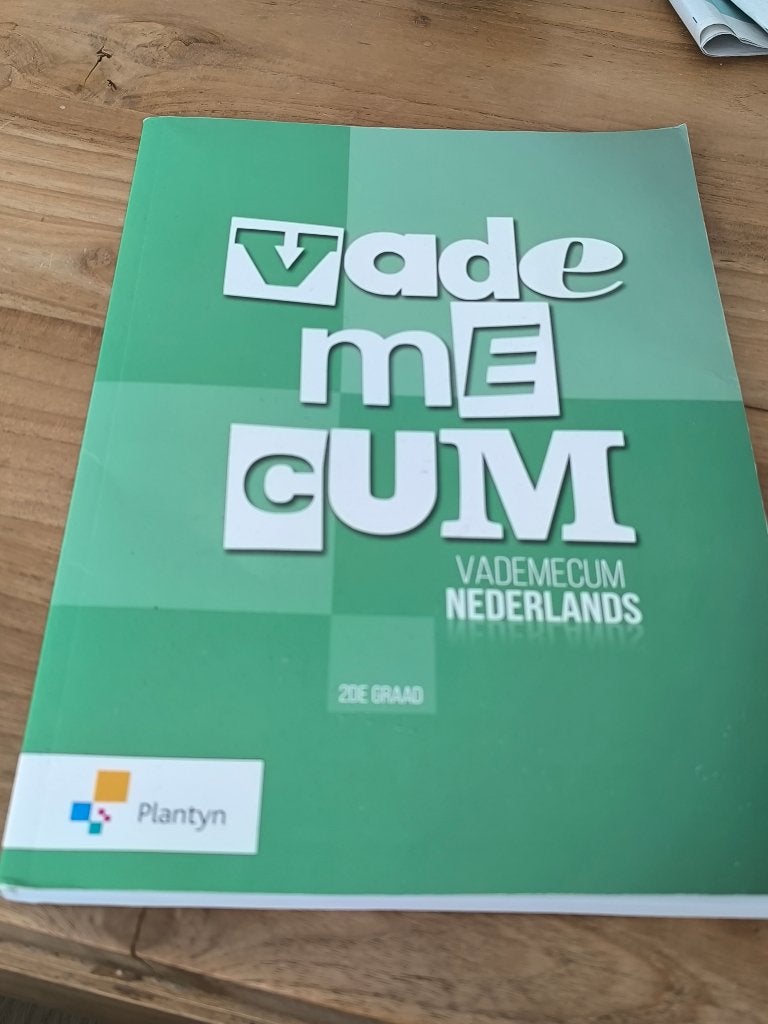 Vademecum Nederlands 2de graad, Boeken, Ophalen, ASO, Plantyn, Zo goed als nieuw