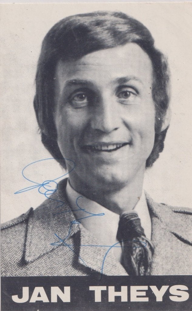 Foto / Postkaart  – Jan Theys - Gesigneerd - Muziek, Verzamelen, Muziek, Artiesten en Beroemdheden, Ophalen of Verzenden, Gebruikt