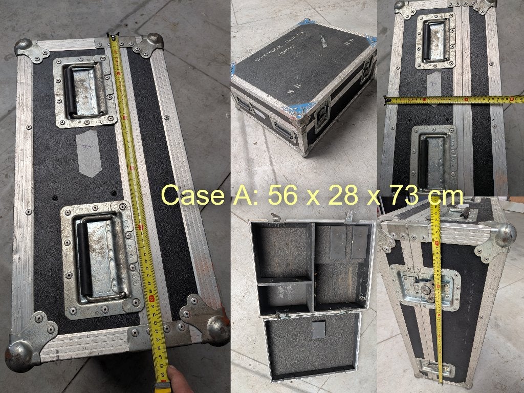 Flightcase 56 x 28 x 73, Ophalen, Gebruikt, Overige instrumenten, Flightcase