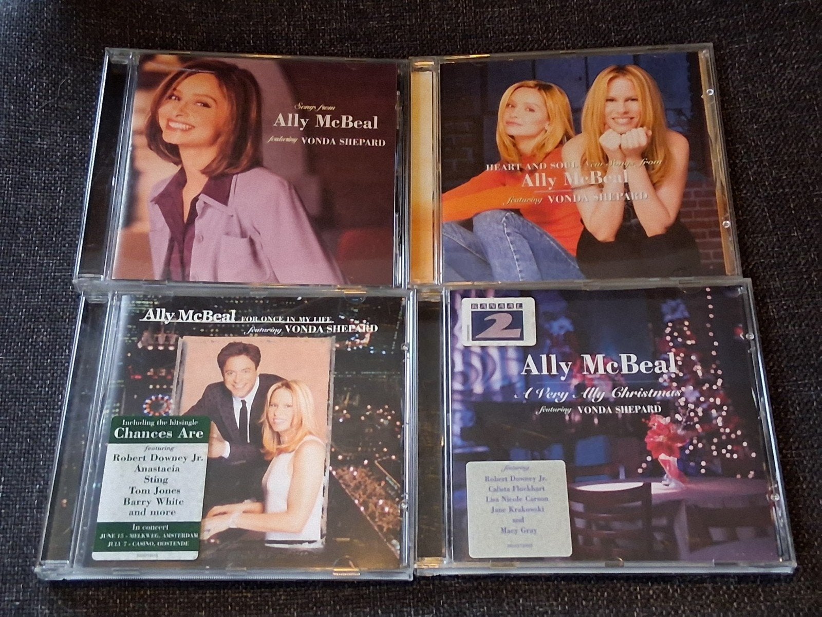 cd pakket Ally McBeal soundtrack (4cd´s) Vonda Shepard, CD & DVD, Enlèvement ou Envoi, Bande originale