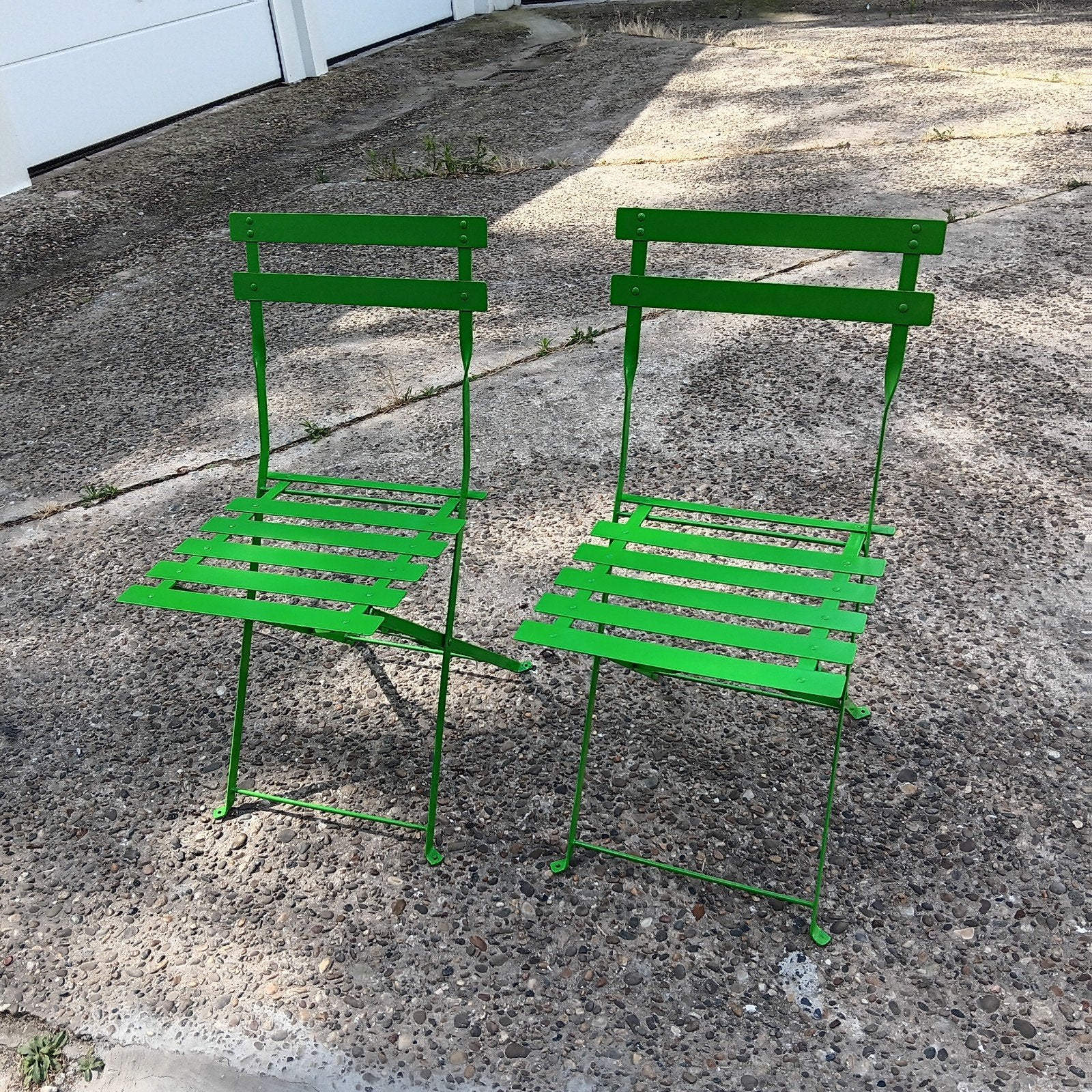 Tuinstoelen, Ophalen, Gebruikt