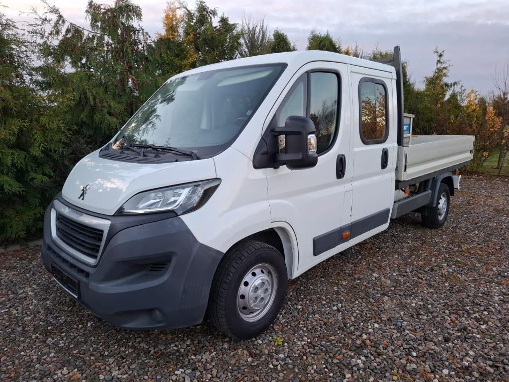 Peugeot Boxer Benne Double Cabine, Autos, Achat, Boîte manuelle, 96 kW, Diesel