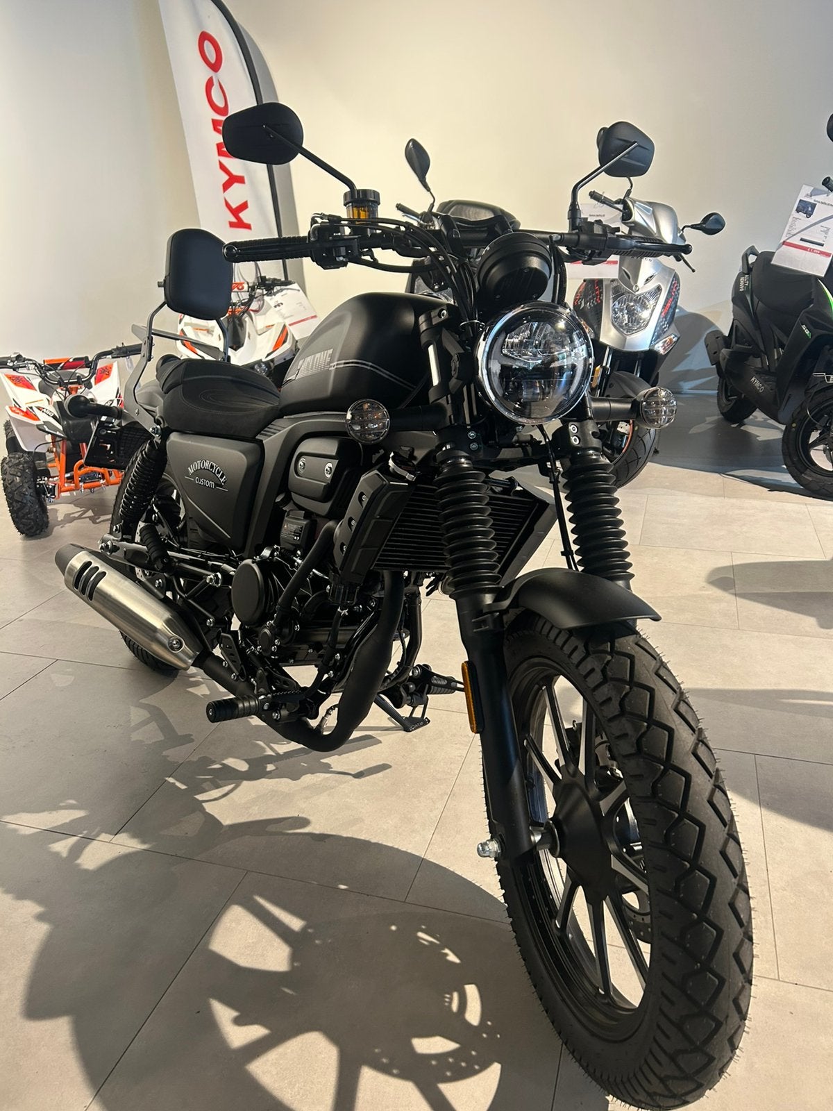 Cyclone RA125 – custom/cruiser – slechts ±860 km  als nieuw!, Motoren, Nieuw, Chopper, Particulier, 125 cc