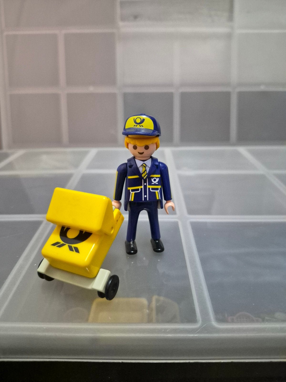 Playmobil postbode met postkar (uit set 4607), Kinderen en Baby's, Speelgoed | Playmobil, Ophalen of Verzenden