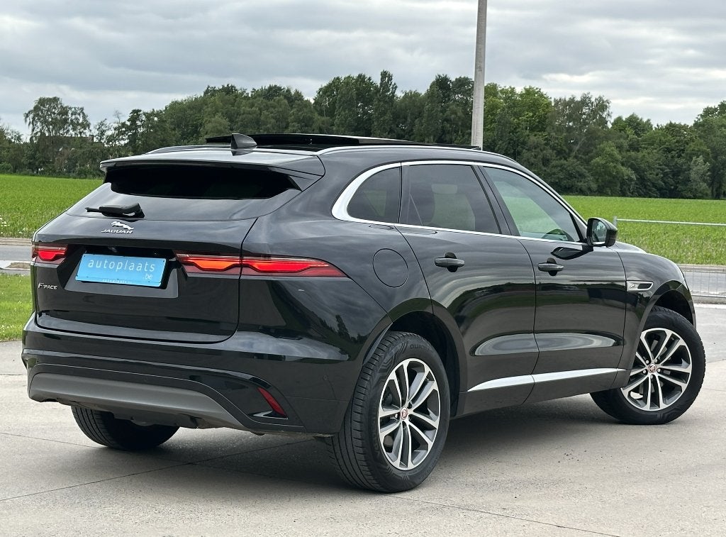 Jaguar F Pace R Dynamic Sport '21 79120km Panorama Automaat, Auto's, Automaat, Dealer onderhouden, Zwart, Bedrijf