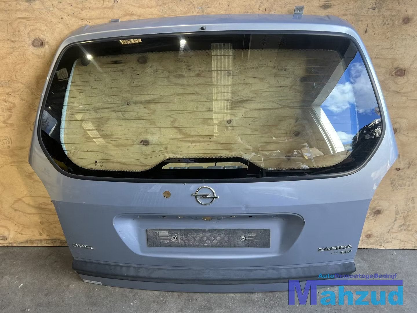 OPEL ZAFIRA A grijs Z151 Achterklep 1998-2005, Auto-onderdelen, Gebruikt, Deur, Opel Automobile GmbH, Kontakt@opel-infoservice.de