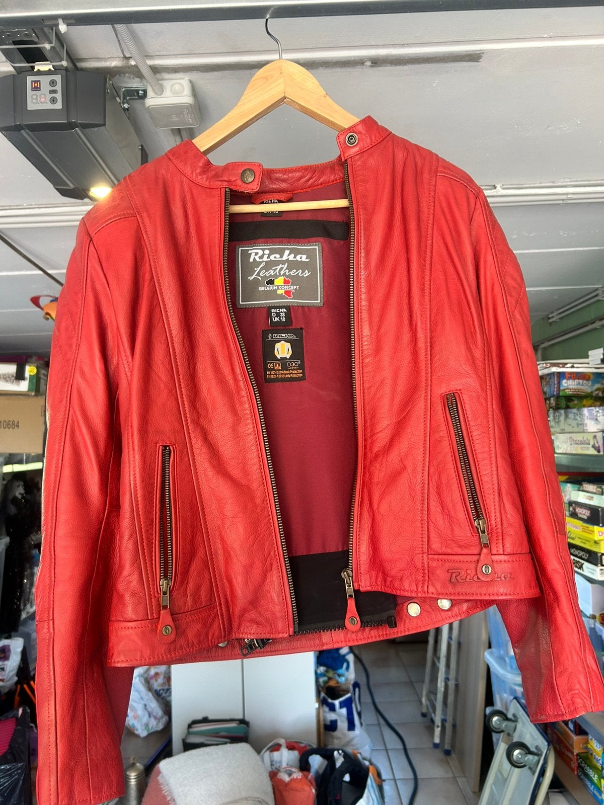 Veste moto femme Richa 38, Kleding | Dames, Jassen | Zomer, Ophalen, Zo goed als nieuw