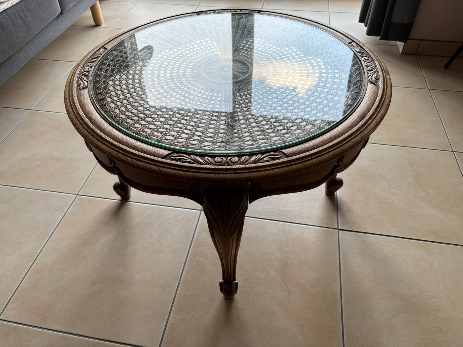 salontafel, Ophalen