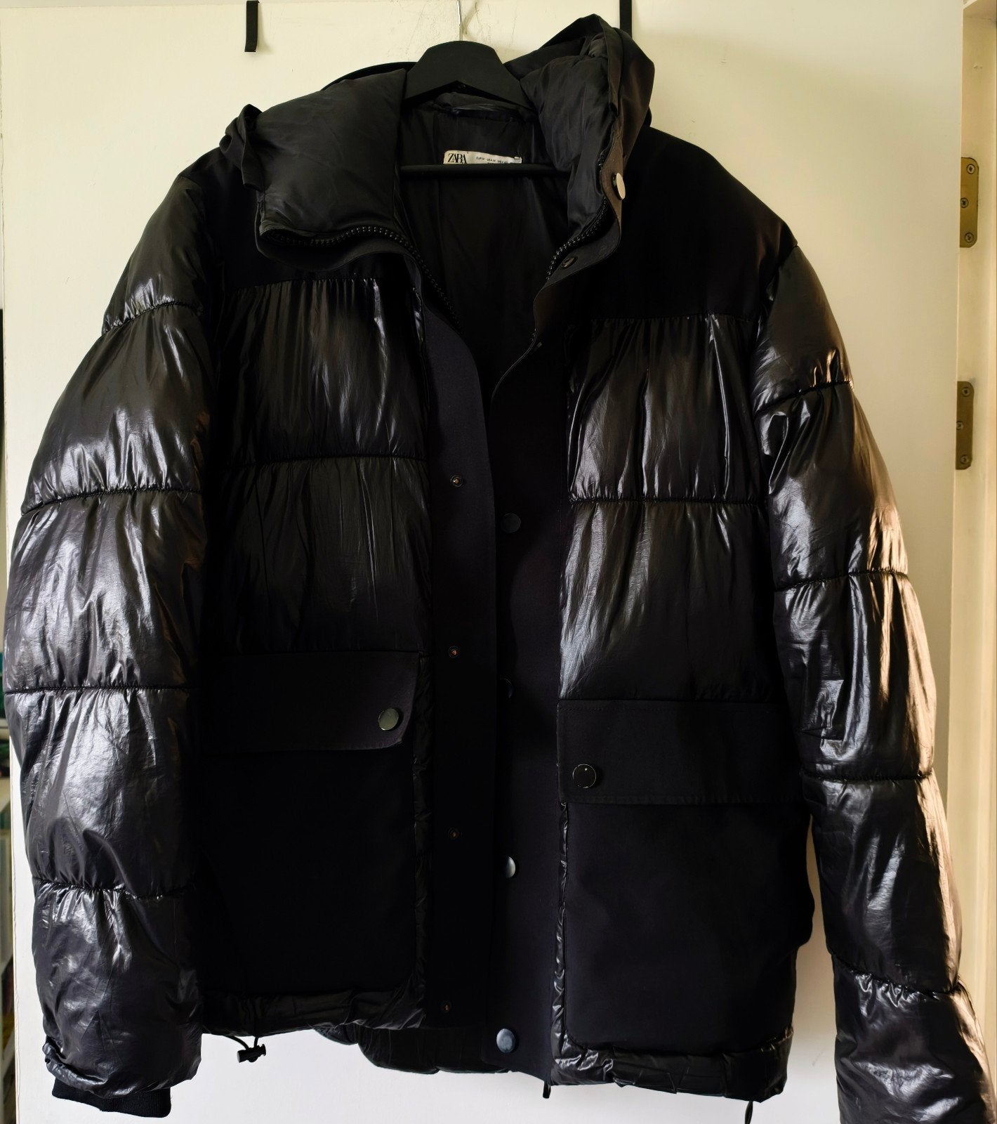 Jas, Kleding | Heren, Jassen | Winter, Ophalen, Zara, Maat 48/50 (M), Zwart