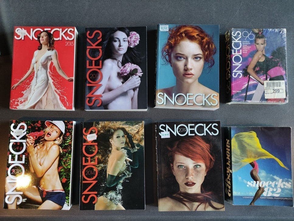 8 snoecks waarvan 1 nieuw in verpakking, Antiek en Kunst, Ophalen of Verzenden