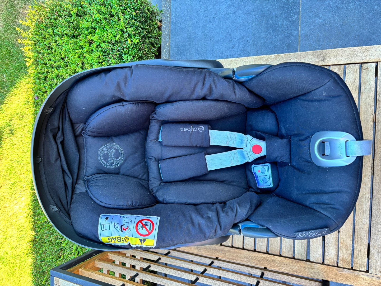 Cybex Sirona Z i-size + onderstel, Gebruikt, 0 t/m 18 kg, Isofix, Ophalen