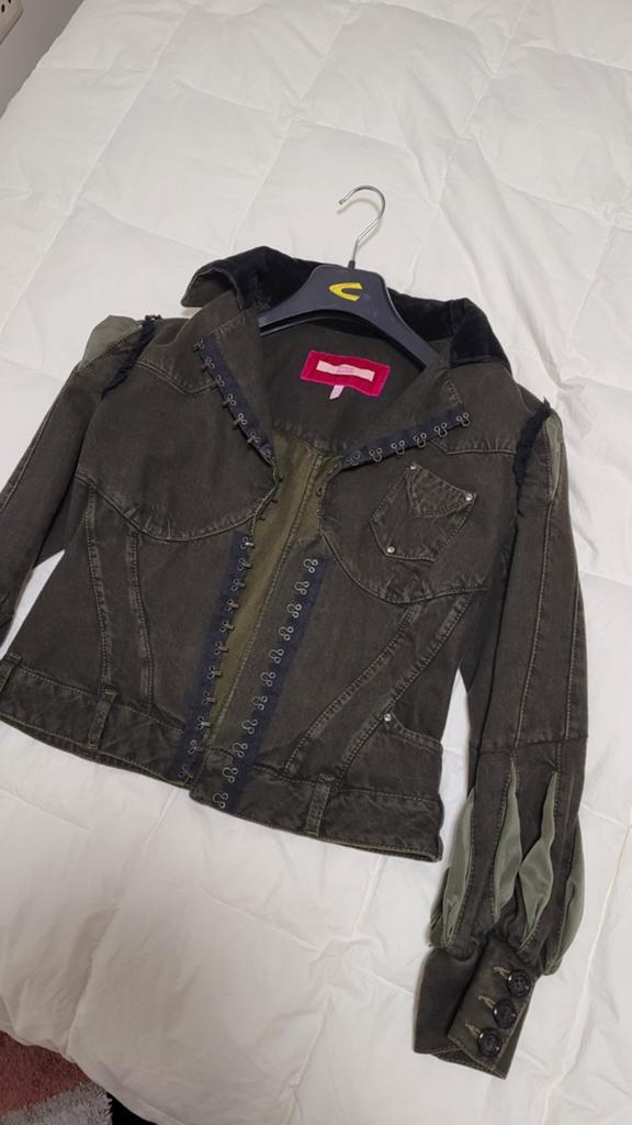 Vinted jeans vestje.(nieuw) Voyage passion., Kleding | Dames, Jassen | Zomer, Ophalen, Maat 38/40 (M), Zwart