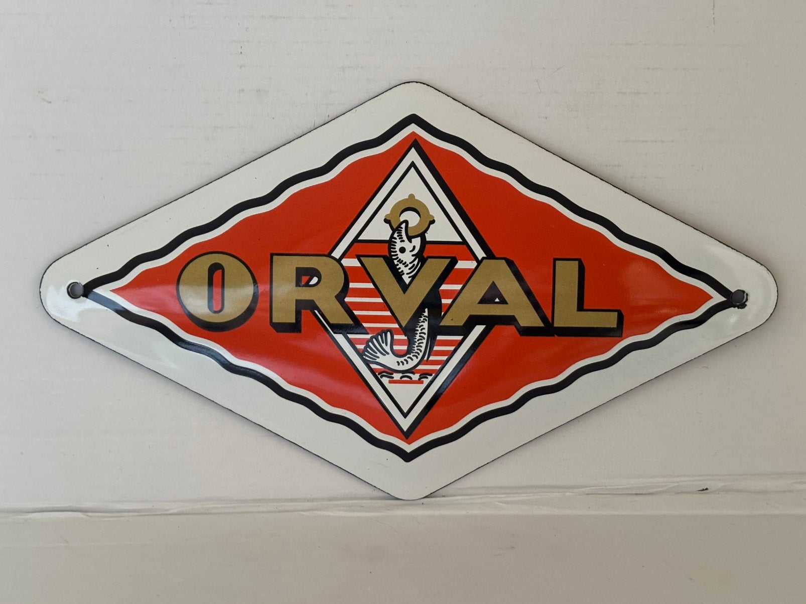 Plaque émaillée orval, Enlèvement ou Envoi, Comme neuf