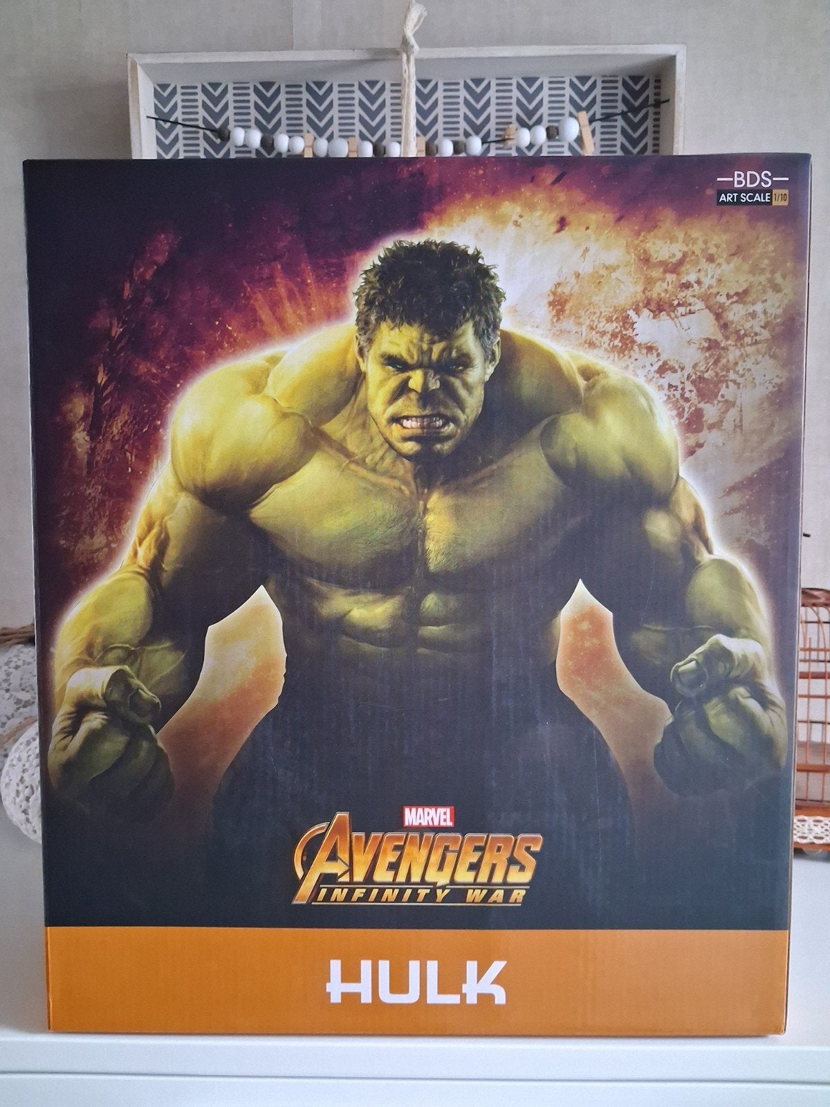 hulk statue iron studio 1/10, Enlèvement, Comme neuf, Fantasy