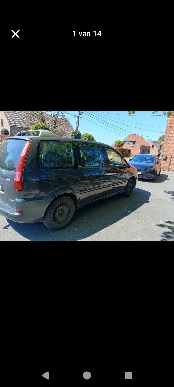 Citroën c8 opmaak of onderdelen, Autos, Citroën, Achat, 6 portes, Beige, Boîte manuelle