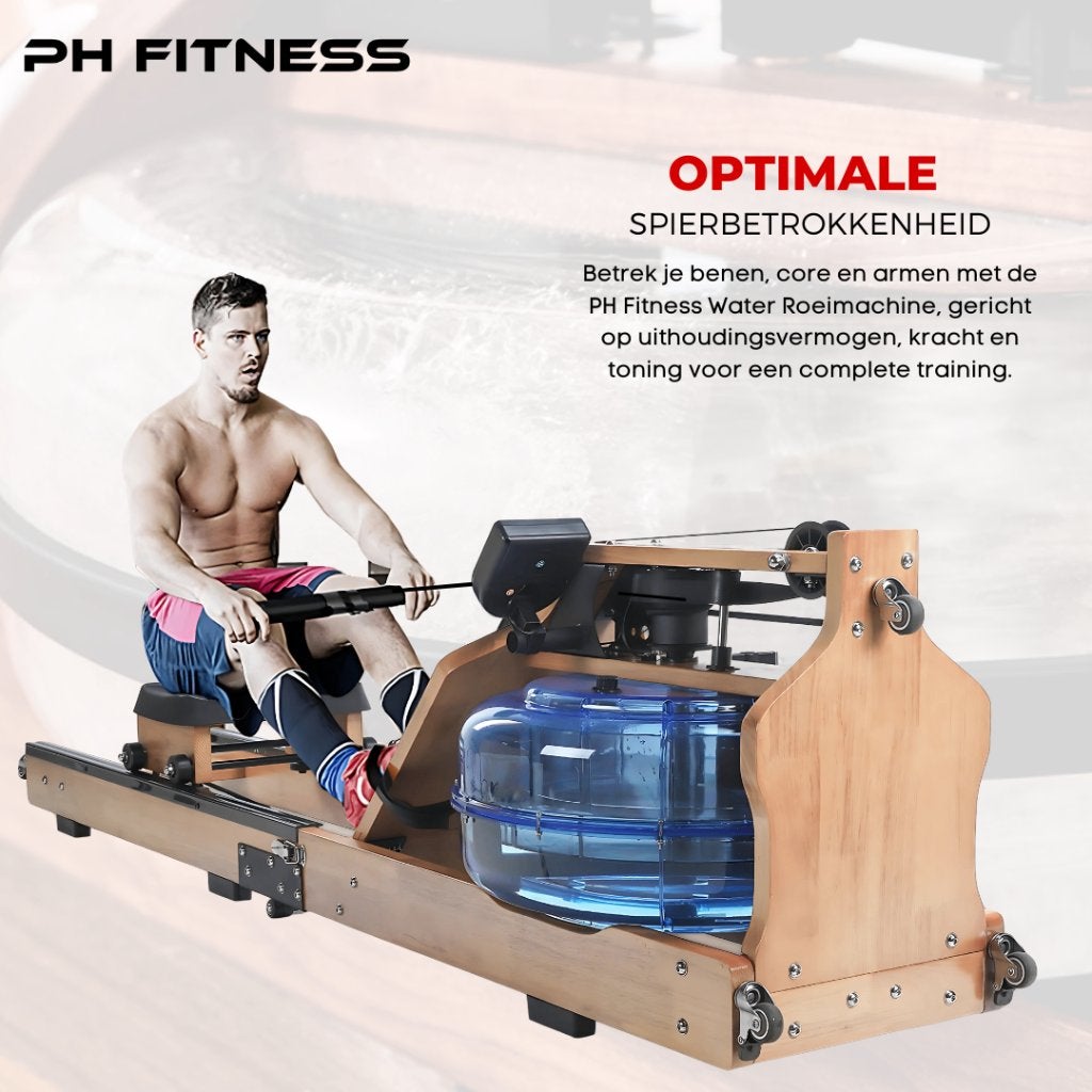 PH Fitness Water Rower - Foldable Edition, Sport en Fitness, Ophalen of Verzenden, Nieuw, Benen