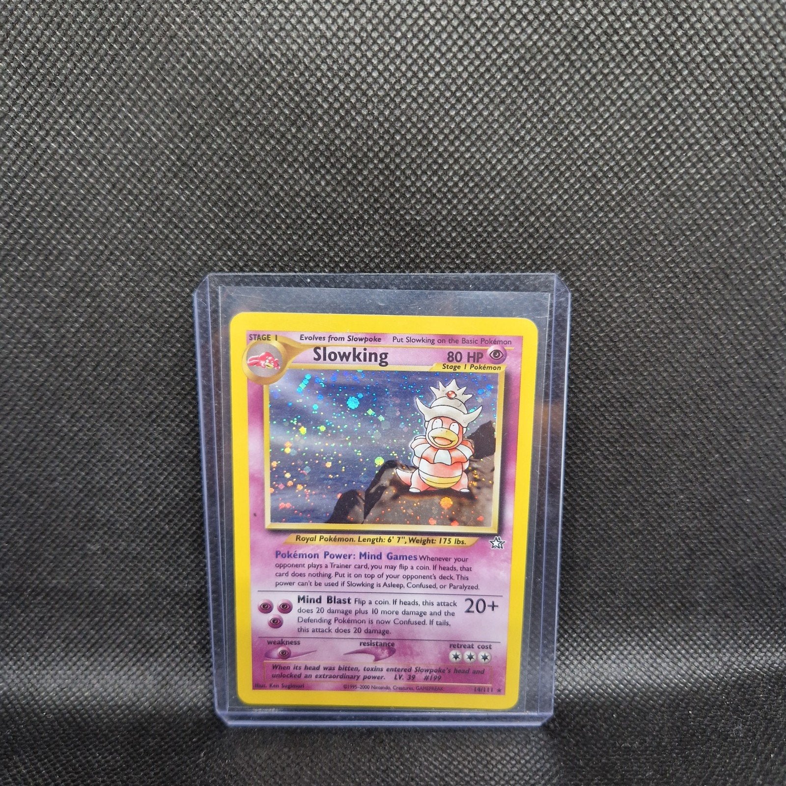 Slowking Neo Genesis, Enlèvement ou Envoi