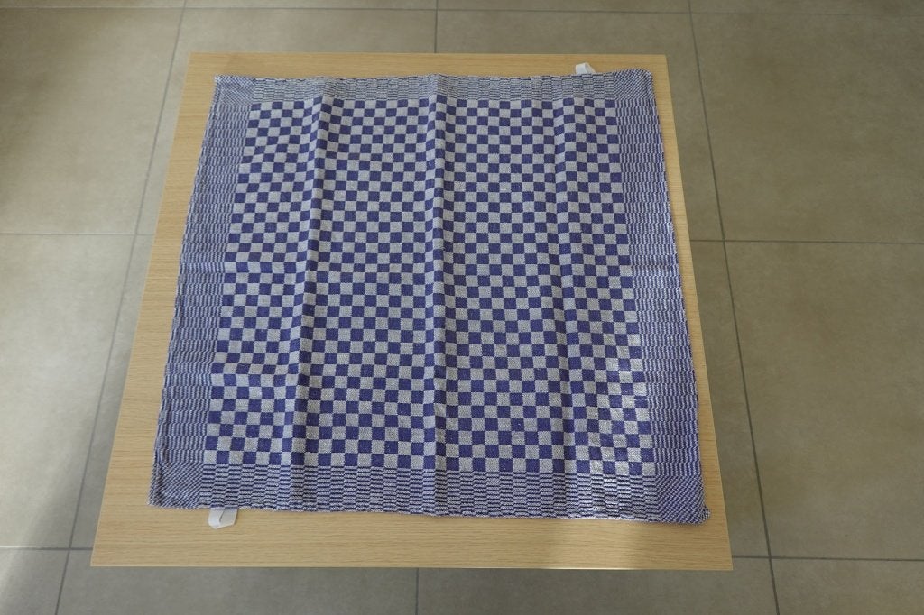 6 nieuwe keukenhanddoeken, Maison & Meubles, Neuf, Coton, Enlèvement, Bleu
