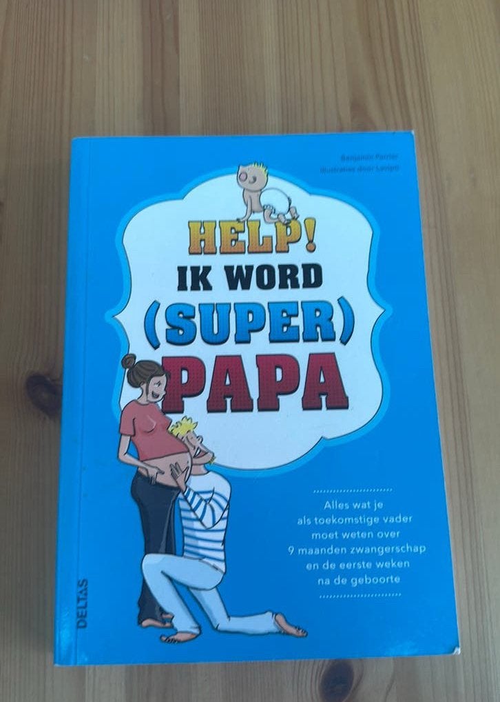 Help ik wordt super papa boek, Boeken, Kinderboeken | Jeugd | 10 tot 12 jaar, Ophalen, Zo goed als nieuw