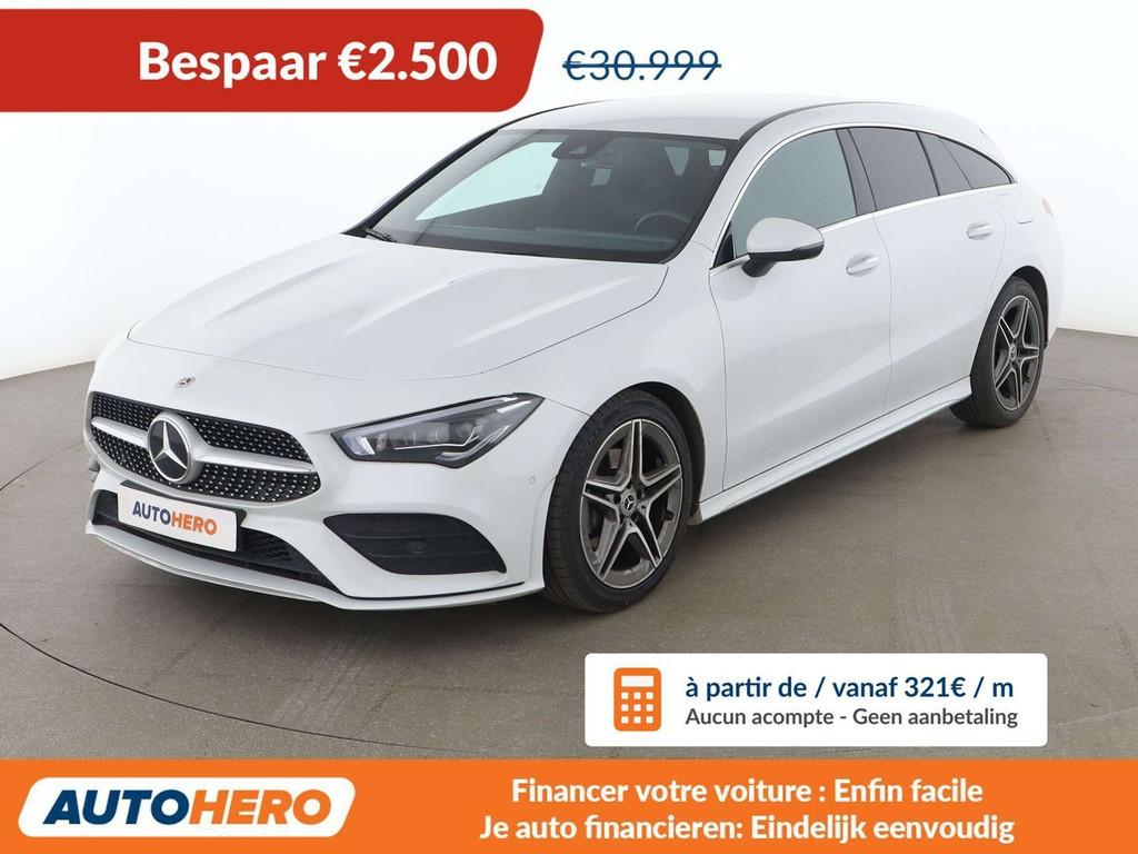 Mercedes-Benz CLA-Klasse 180 CLA 180 d Shooting Brake AMG Li, Auto's, Mercedes-Benz, CLA, Gebruikt, 116 pk, Wit
