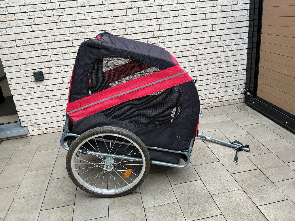 Honden fietskar, Dieren en Toebehoren, Transportboxen, Ophalen, Gebruikt