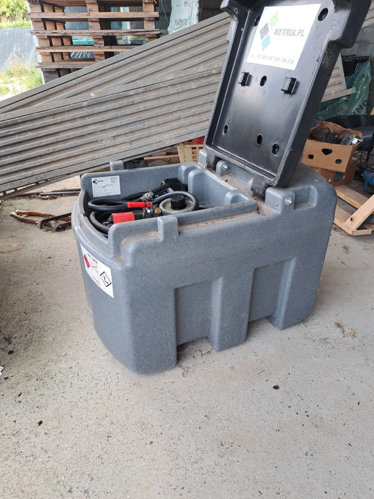 werf brandstoftank, Doe-het-zelf en Bouw, Ophalen