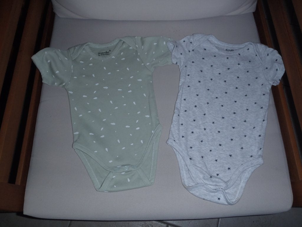 1 lot de 2 body taille 68, Enfants & Bébés, Vêtements de bébé | Taille 68, Enlèvement ou Envoi, Comme neuf, Garçon, Vêtements de nuit ou Sous-vêtements