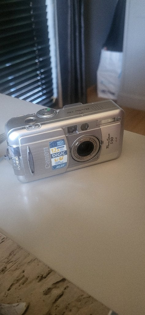 Canon Powershot S50 incl. batterijen, geheugen en lader, Audio, Tv en Foto, Ophalen, Gebruikt, Canon, Compact