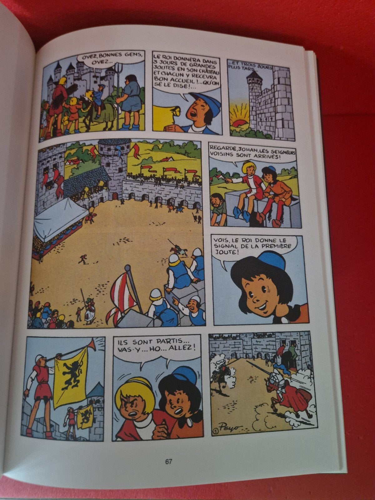 lot de 5 bd intégrale Johan et pirlouit (intégrale de la sér, Livres, Enlèvement ou Envoi