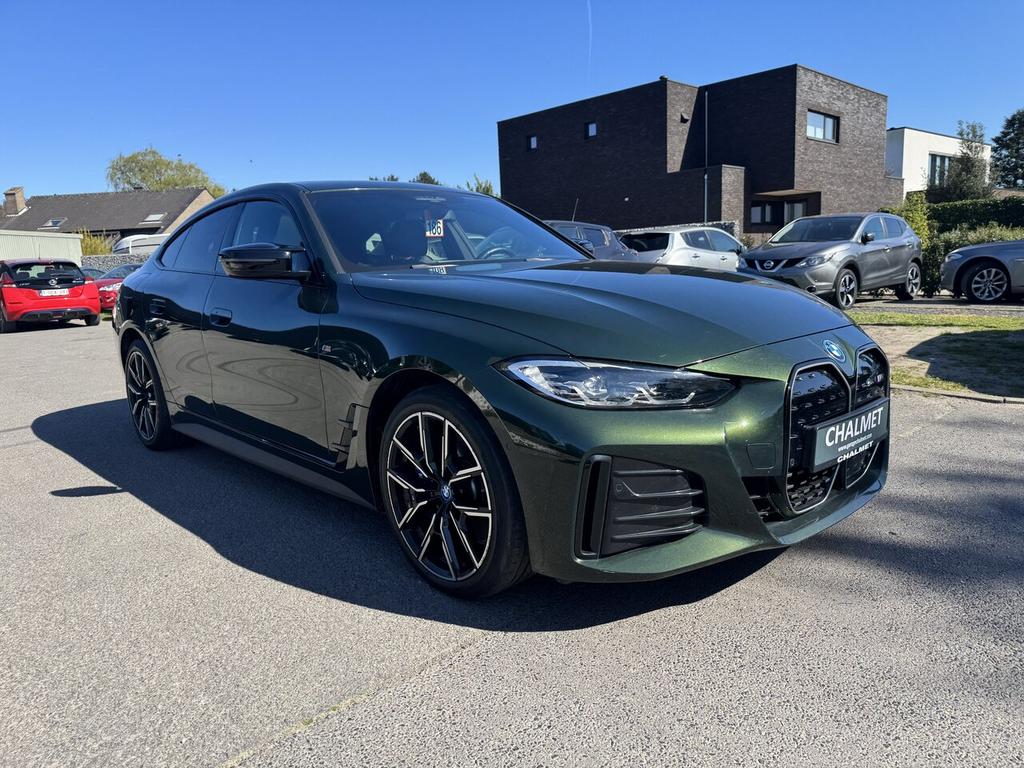 BMW i4 I4 M50, Autos, 402 kW, Noir, Automatique, Vert