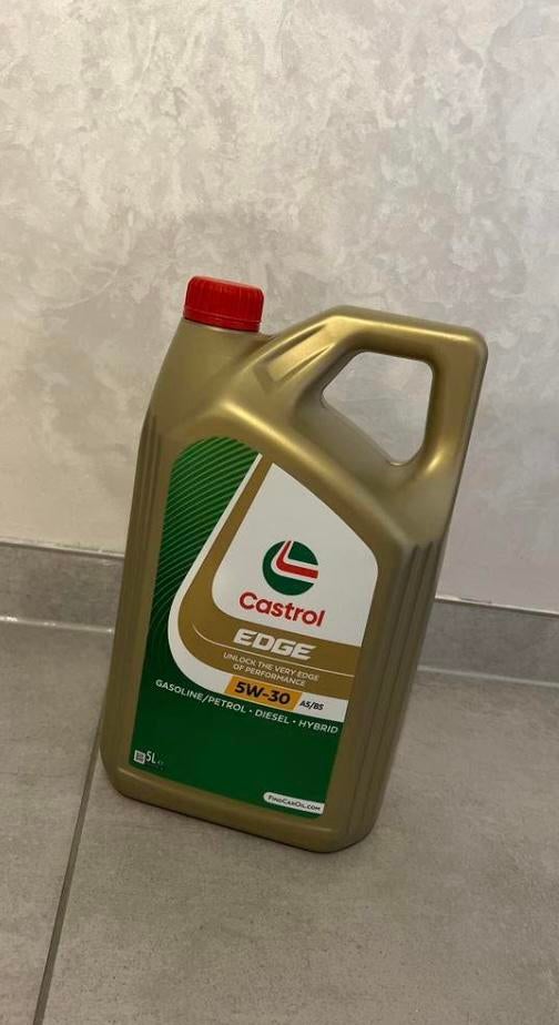 Olie castrol, Ophalen