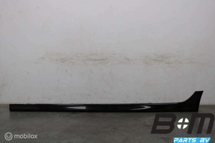 S-Line sideskirt links Audi A6 4G Avant LY9T 4G0853855M, Gebruikt