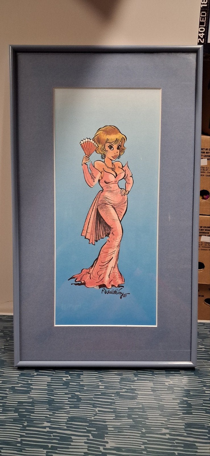 walthery natacha illustration, Enlèvement ou Envoi