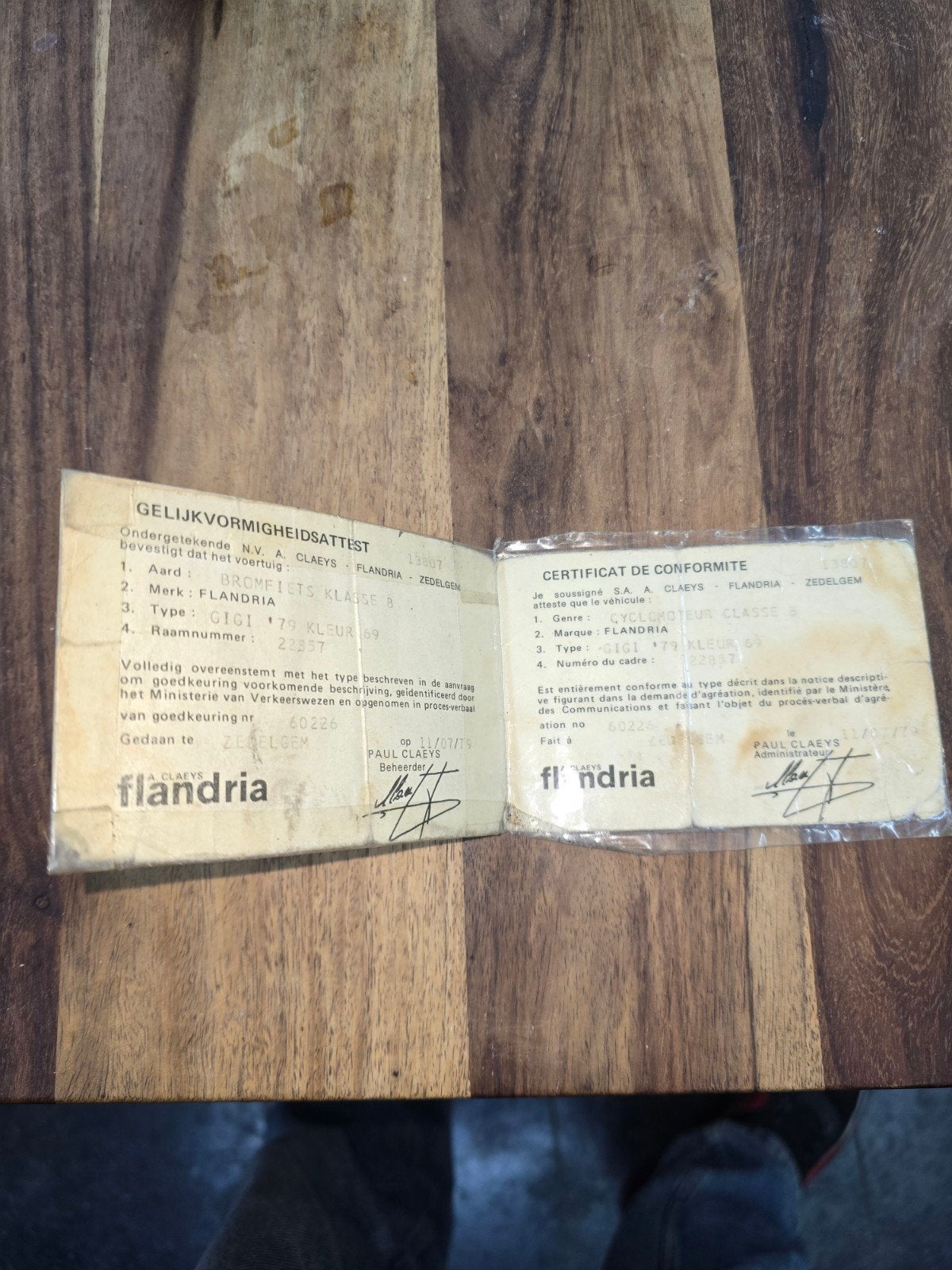papier flandria, Enlèvement ou Envoi