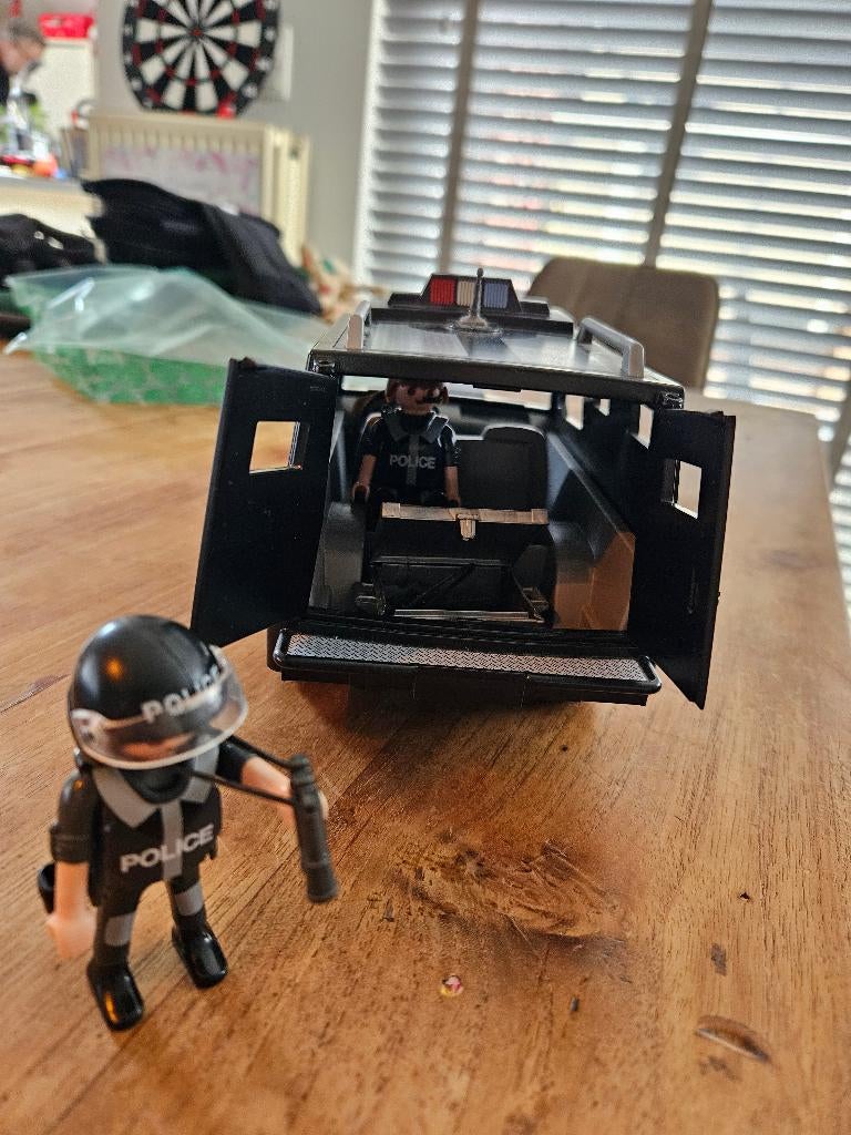 Playmobil Politietruck 5974 / 5674, Kinderen en Baby's, Speelgoed | Playmobil, Ophalen of Verzenden, Zo goed als nieuw, Complete set