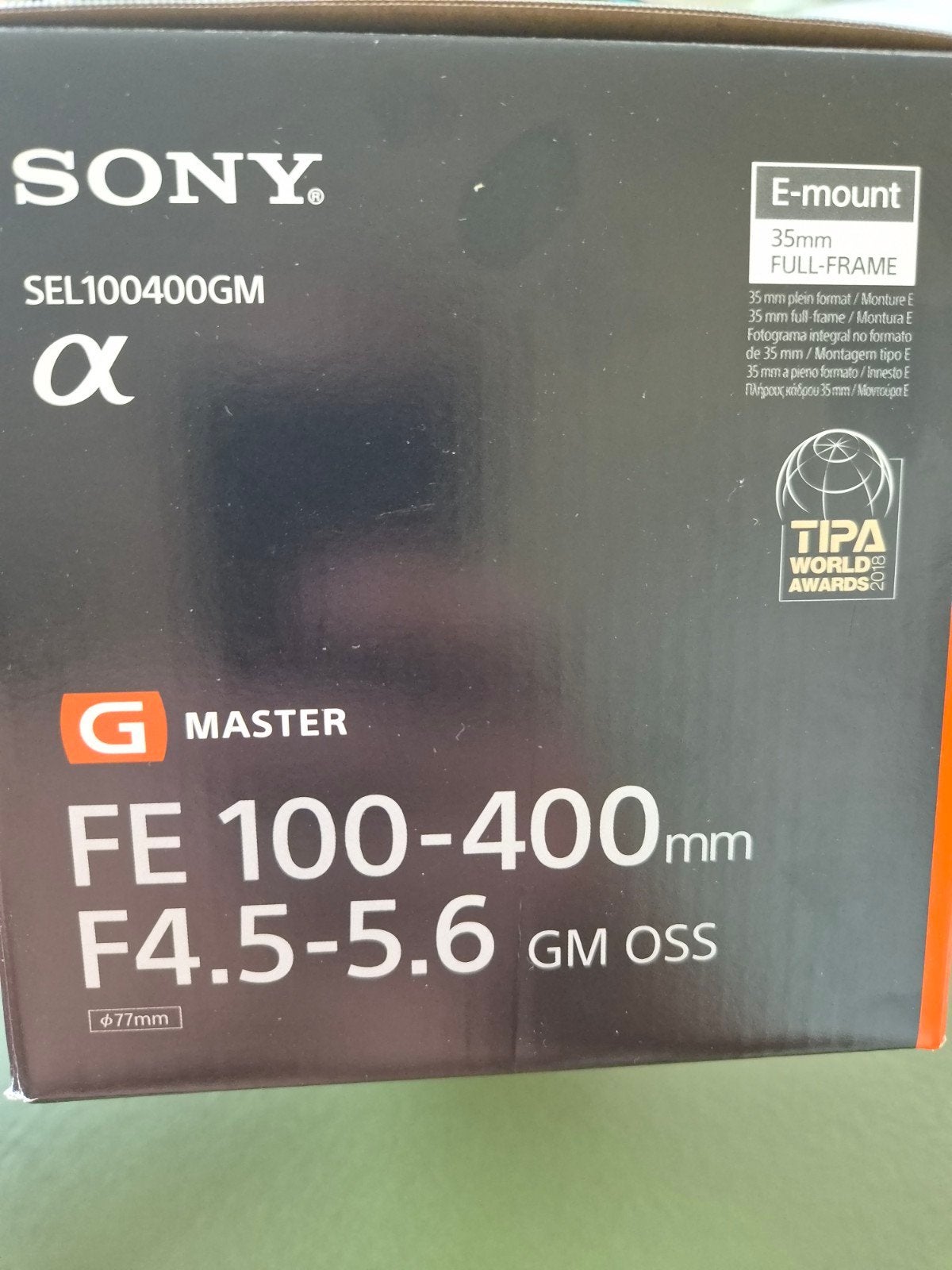 Sony FE 100-400mm F4.5-5.6 GM OSS – nieuw, Audio, Tv en Foto, Fotocamera's Digitaal, Beeldstabilisatie, Ophalen, Sony