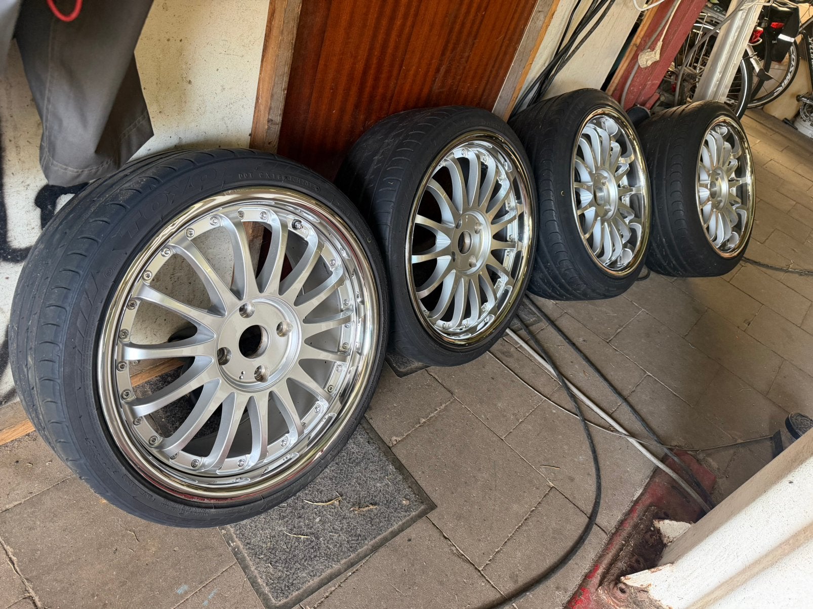 Maatwerk velgen 4x114,3 / 18 inch 8 & 9 inch breed, Auto-onderdelen, Banden en Velgen, Velg(en), Zomerbanden, 18 inch, 225 mm