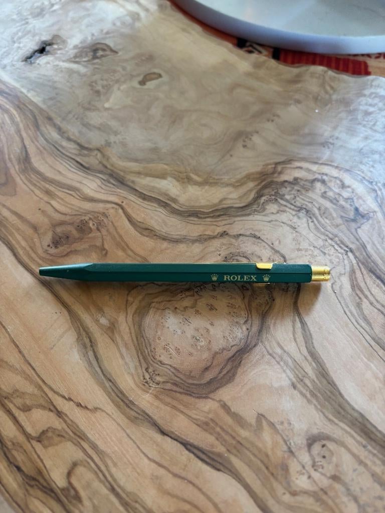 Sublime Stylo à bille Rolex – Collaboration Caran d’Ache, Verzamelen, Balpen, Met doosje, Zo goed als nieuw, Ophalen