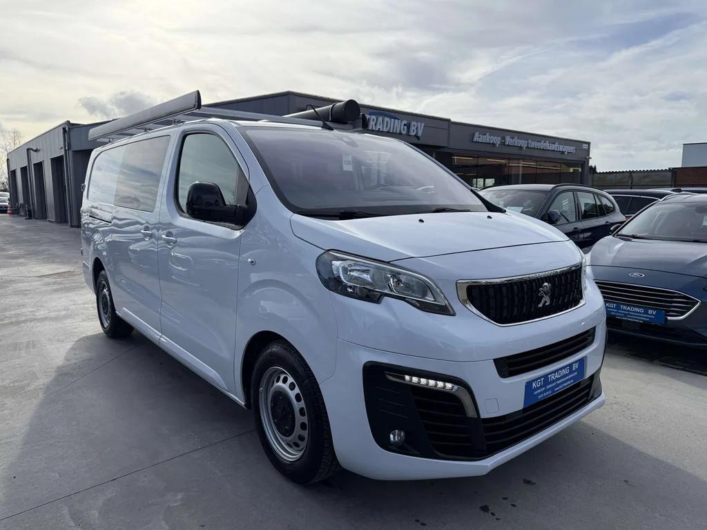 Peugeot Expert 2.0 BLUEHDI 6 ZIT NAVI CAMERA DAKREK LED BLUE, Stof, Gebruikt, Wit, Bedrijf